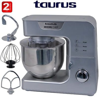 Dough Mixer Mixing Chef silver color Taurus - MA9112000A