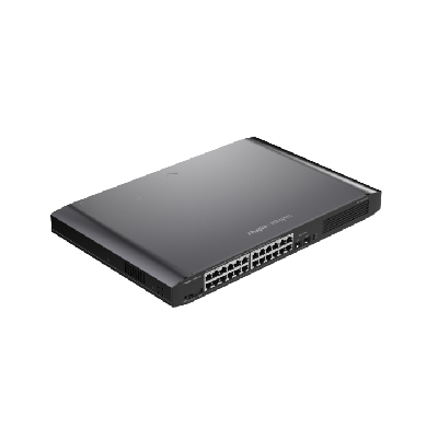 Ruijie Networks RG-ES226GC-P commutateur réseau Géré L2 Gigabit Ethernet (10/100/1000) Connexion Ethernet, supportant l'alimentation via ce port (PoE) Noir Ruijie Networks RG-ES226GC-P commutateur réseau Géré L2 Gigabit Ethernet (10/100/1000) Connexion Ethernet, supportant l'alimentation via ce port (PoE) Noir