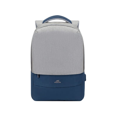 Rivacase Anti-theft Backpack for Laptop 7562 Gray and Blue