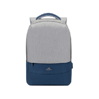 Sac à dos Rivacase Anti-vol pour pc portable 7562 Gris et Bleu Sac à dos Rivacase Anti-vol pour pc portable 7562 Gris et Bleu