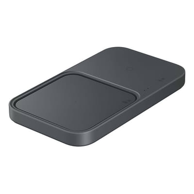 شاحن أجهزة موبايل عالمي Samsung EP-P5400TBEGWW رمادي USB شحن لاسلكي سريع داخلي