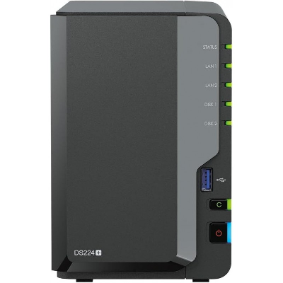 SERVEUR NAS 2 BAIES SYNOLOGY DISKSTATION DS224+ SERVEUR NAS 2 BAIES SYNOLOGY DISKSTATION DS224+