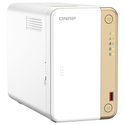 QNAP TS-262-4G NAS Server / 2 bays (without hard drive)