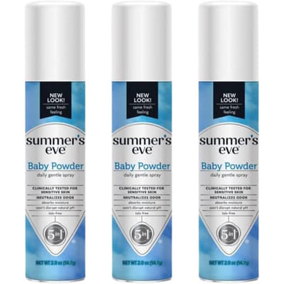 SUMMER'S EVE Baby Powder Freshening Spray 56.7g