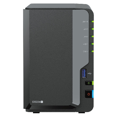 SYNOLOGY DiskStation DS224+ 2Bay Celeron J4125 4cores 2GB 2xRJ45 24M (DS224PLUS)