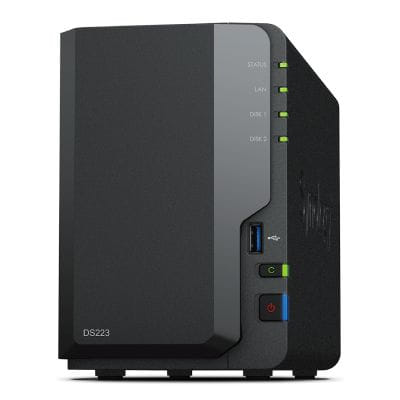 Synology DiskStation DS223 NAS Storage Server Ethernet/LAN RTD1619B