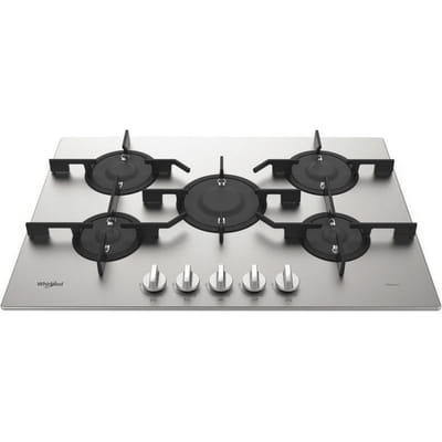 طاولة طهي غاز Whirlpool PMW 75D2/IXL 5 شعلات