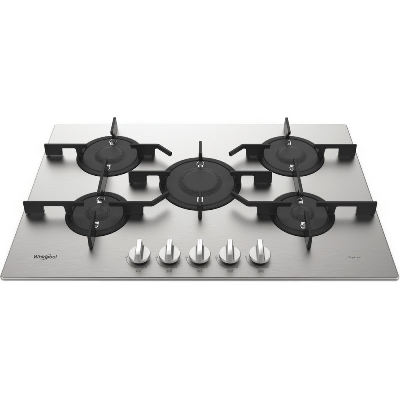 Table de cuisson à gaz Whirlpool PMW 75D2/IXL 5 feux