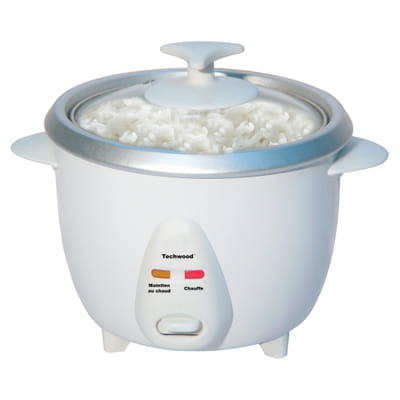 Techwood TCR-102 Rice Cooker 1 L 400 W White