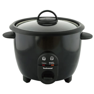 Techwood TCR-106 cuiseur à riz 1 L 400 W Noir