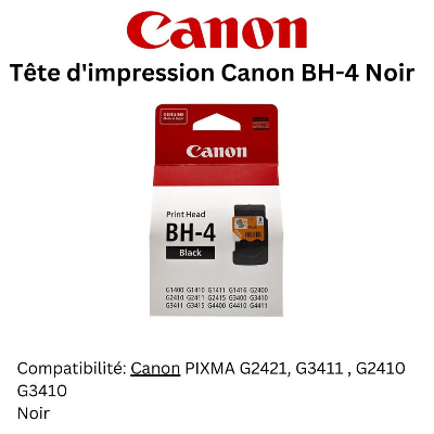 Tête d'impression Canon BH-4 Noir (0691C002AA)