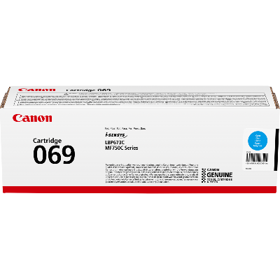 Toner Canon 069 Cyan d'origine (5093C002AA) Toner Canon 069 Cyan d'origine (5093C002AA)