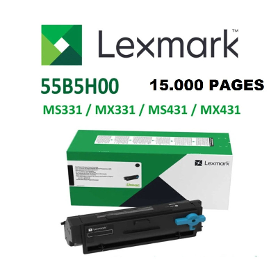 TONER LEXMARK MS_MX/3 SERIES 15 000 PAGES (55B5H00 )