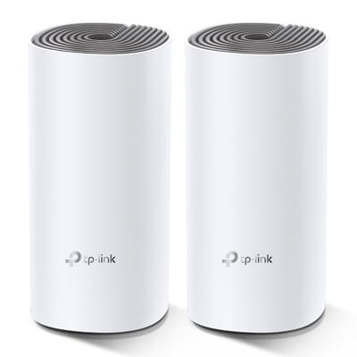 TP-Link DECOE4 mesh Wi-Fi system Dual-band (2.4 GHz / 5 GHz) Wi-Fi 5 (802.11ac) White 2 External