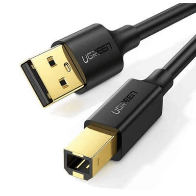 Ugreen 20847 كابل USB 2 م USB 2.0 USB A USB B أسود