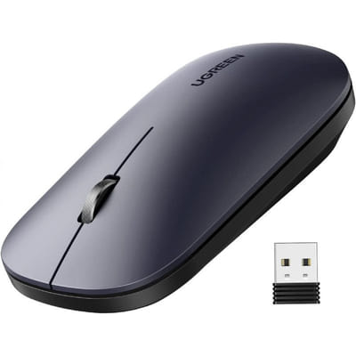 Ugreen Wireless Mouse Ergonomic Design 2.4 GHZ 15M Black (90545)