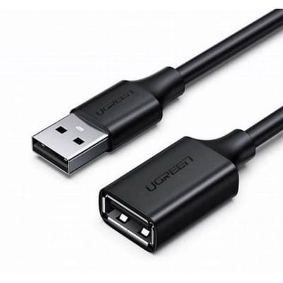 Ugreen UG-10315 كابل USB 1.5 م USB 2.0 USB A أسود