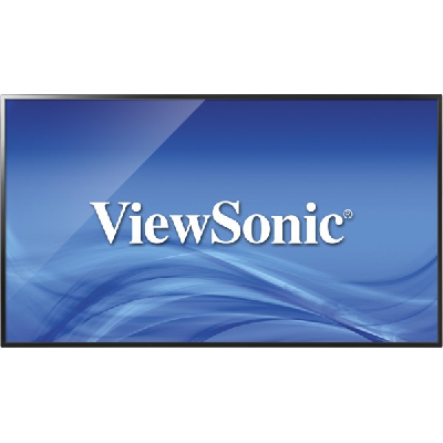 Viewsonic CDE4302 affichage de messages Panneau plat de signalisation numérique 43" LED 350 cd/m² Full HD Noir
