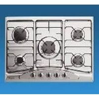 Whirlpool Gas Heater Stainless Steel Built-in (placement) Gas 5 zones