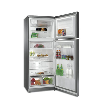 ثلاجة-فريزر Whirlpool T TNF 8211 OX قائمة بذاتها 422 لتر من الفولاذ المقاوم للصدأ
