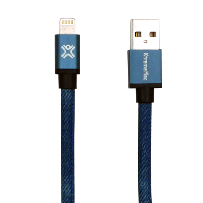 XtremeMac XCL-DNC-23 câble Lightning 1,2 m Bleu XtremeMac XCL-DNC-23 câble Lightning 1,2 m Bleu